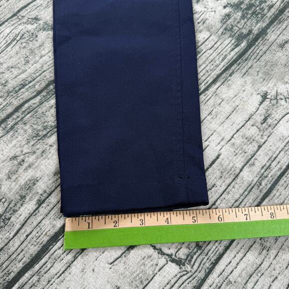 Burberry Highcross Navy Dress Pants Women’s Size 12 / EU 46 NWT - Picture 12 of 13